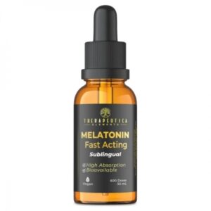 Melatonina Fast Action Sublingual Vegan 600 Doses 30ml Therapeutica