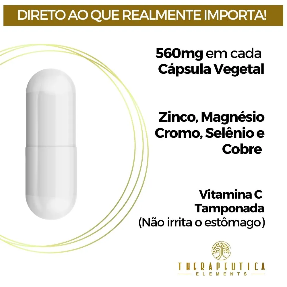 Buffered C-Mag Complex Vegan (Vitamina C tamponada com Magnésio) 60 Cápsulas - Imagem 5
