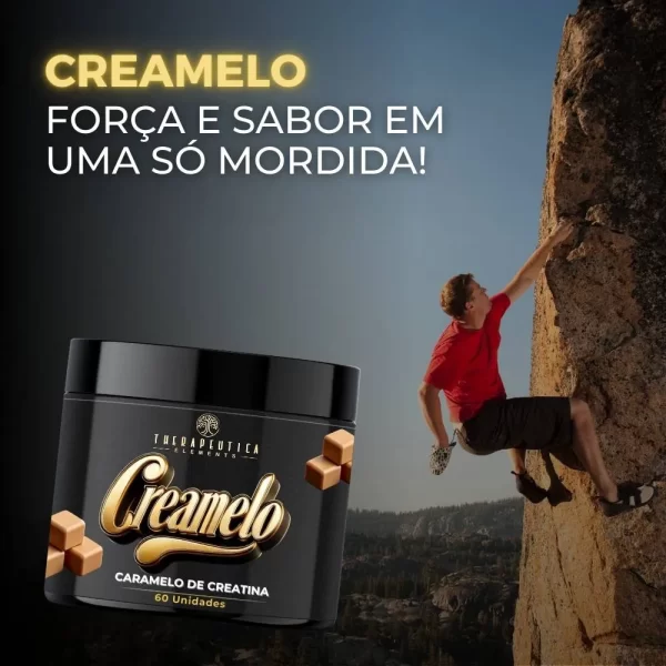 Creamelo - Caramelos de Creatina 60 Unidades Therapeutica - Imagem 2