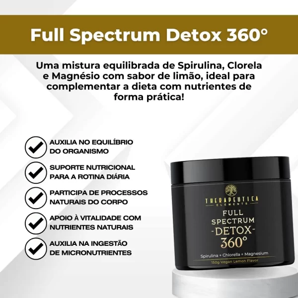 Full Spectrum Detox 360° 30 Doses (150g) - Imagem 4