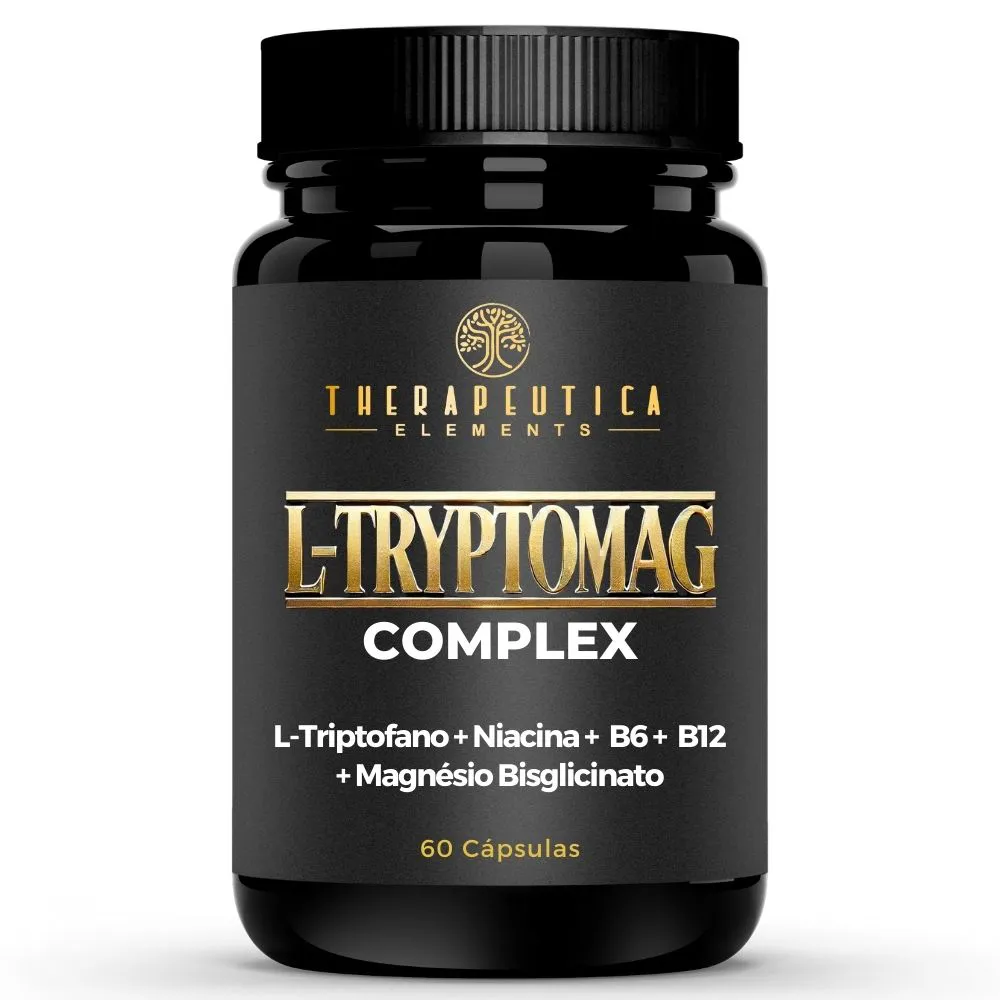 L Tryptomag (Magnésio + Triptofano + Colina + Vitaminas) 60 Cápsulas