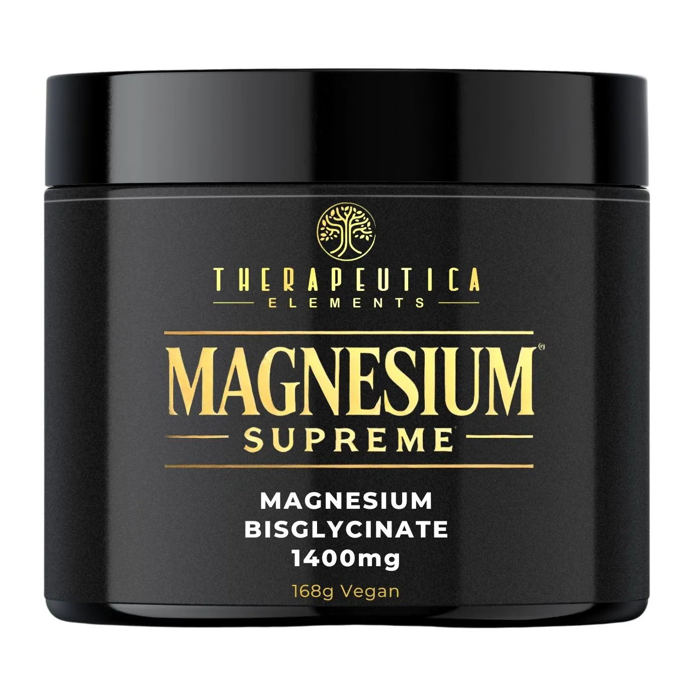 Magnésio Bisglicinato Supreme 1400mg 120 Doses Vegan Therapeutica