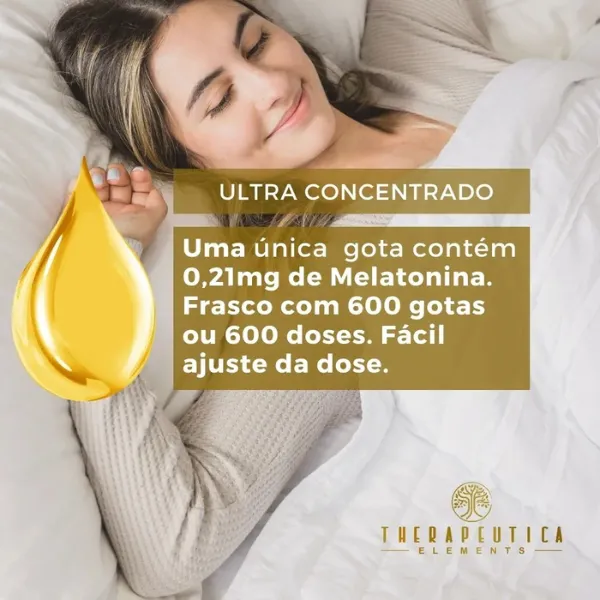 Melatonina Fast Action Sublingual Vegan 600 Doses 30ml Therapeutica - Imagem 4