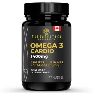 Ômega Q10 TG 1400mg EPA + DHA + Vitamina E 60 Cápsulas Therapeutica
