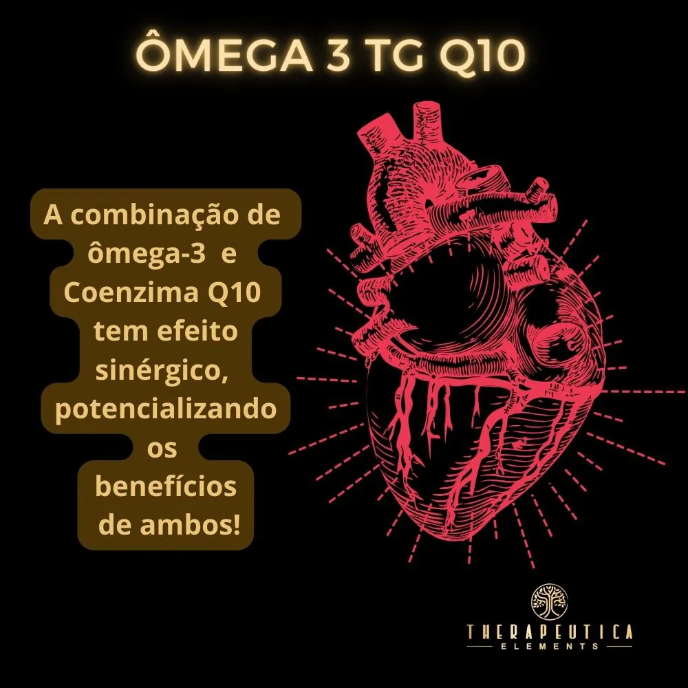Ômega Q10 TG 1400mg EPA + DHA + Vitamina E 60 Cápsulas Therapeutica - Imagem 3