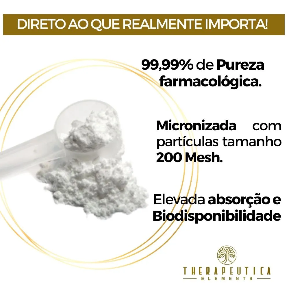 Purecreatina Micronizada 99,9% Pureza Vegan 200g - Imagem 3