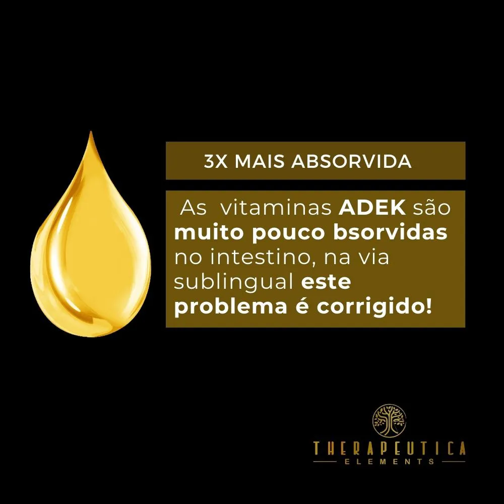 Vitamina D3 2000UI + K2 65mcg + A + E Sublingual Vegan 30ml (60 doses) - Imagem 4